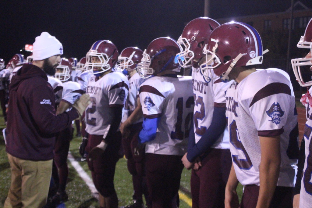 Sports Belmont Football Surge To 35 20 Win Over Medford, First of Season