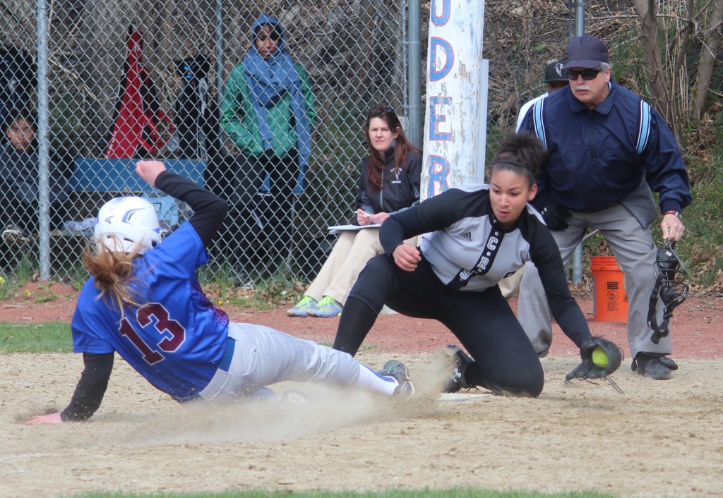 Belmont Softball Finds The Going Tough Against Established Teams