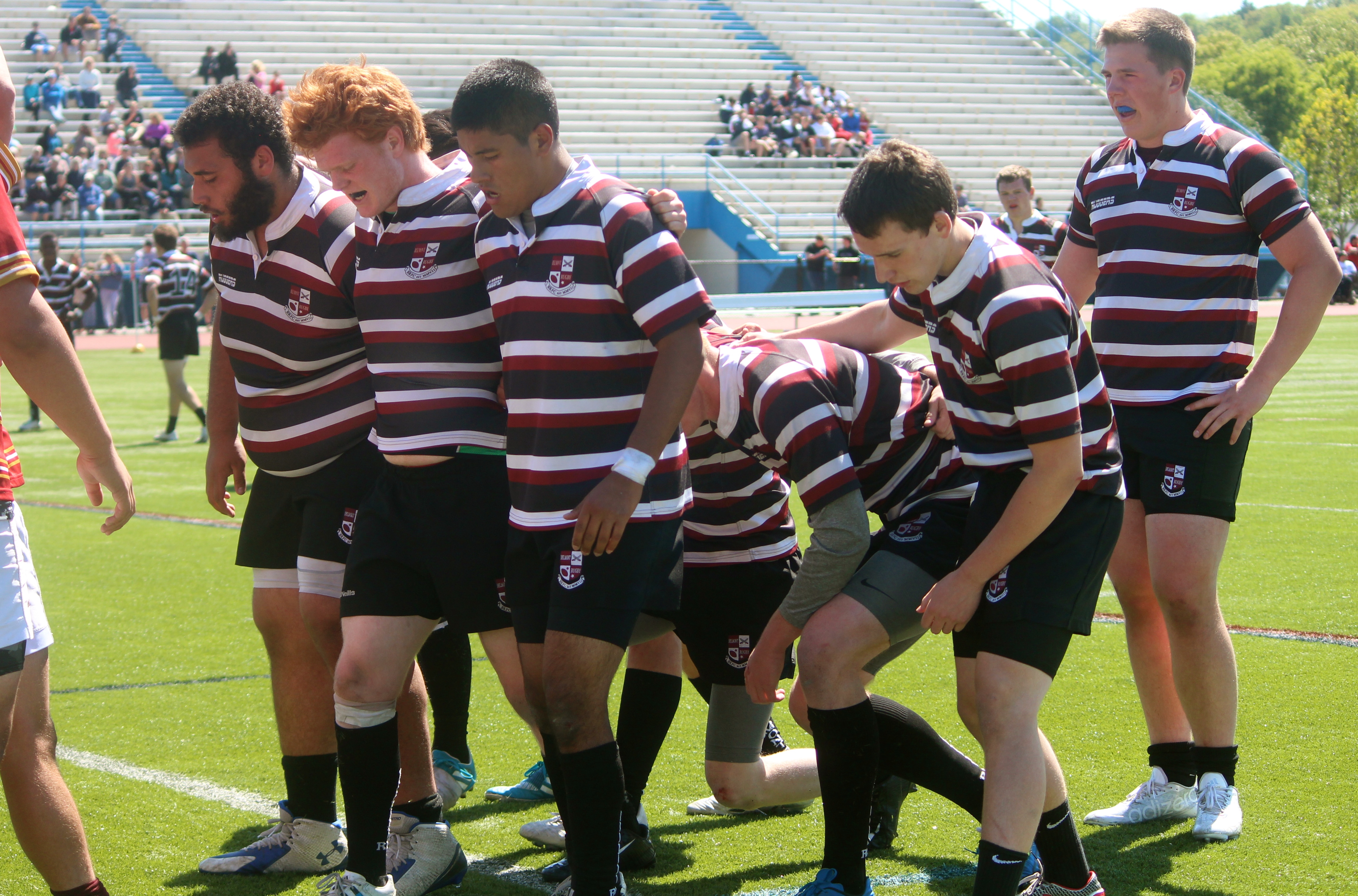 Belmont boys rugby wins state championship by besting BC High, 20-7, at  Curry College