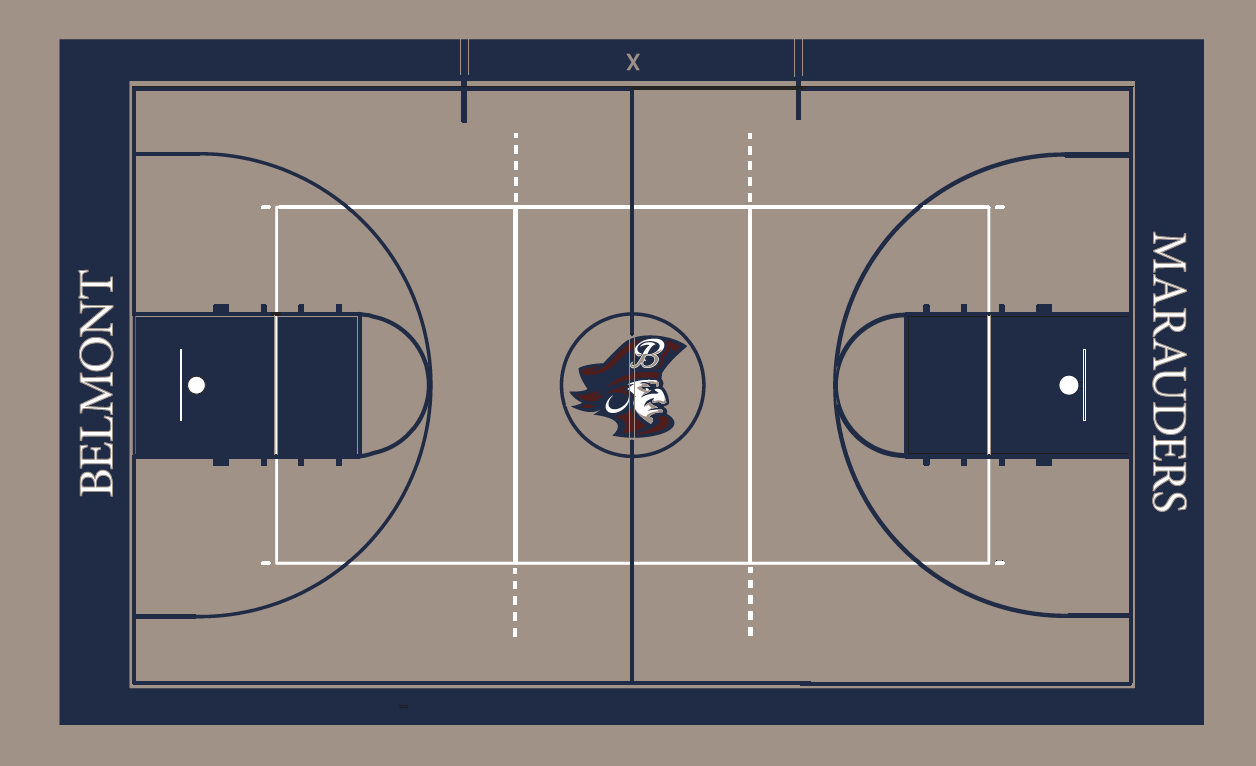 Cool And Dark Belmont Highs New Court Design Unveiled