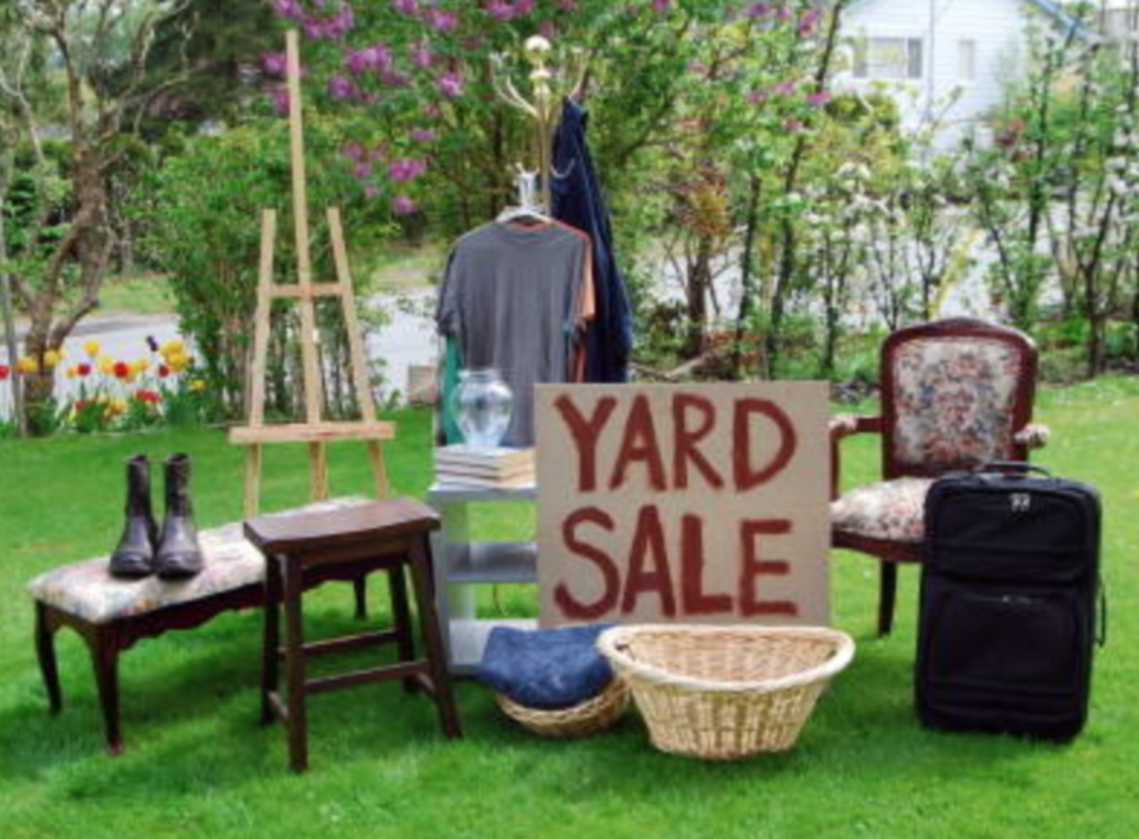 Yard Sales Have Returned Dont Forget To File For Free Permit