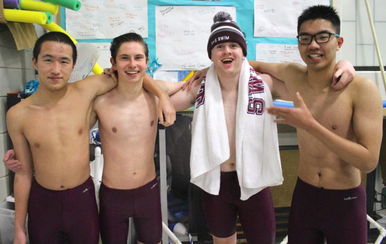 Sports: Record Breaking Seniors Night As Boys’ Swimming Takes Winning 