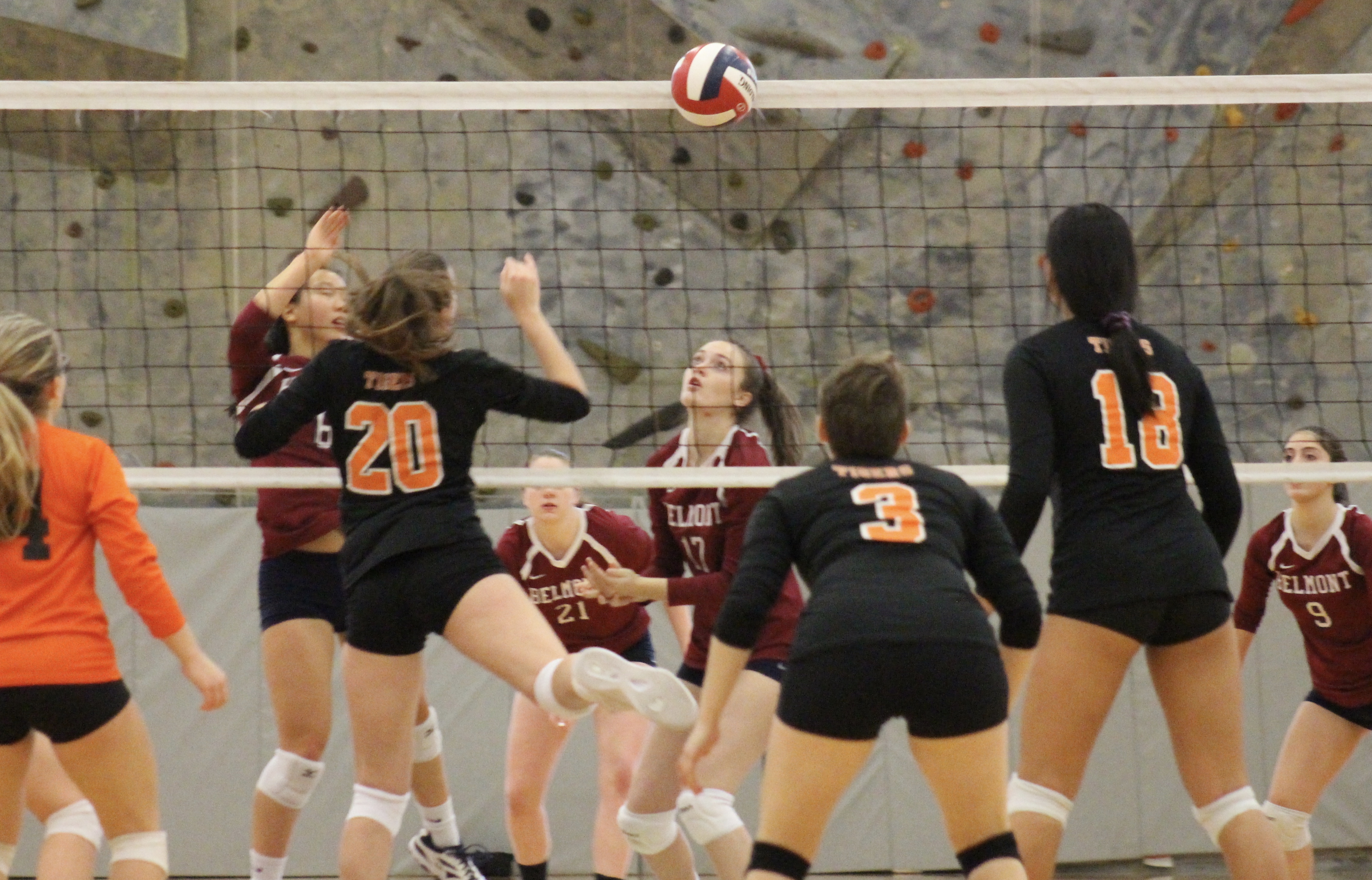 Belmont Volleyball Falls To Powerhouse Newton North In Sectional Finals
