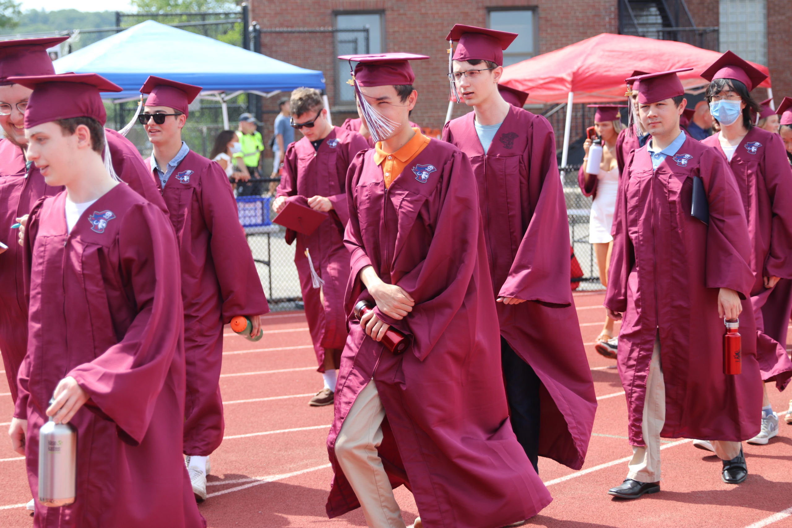 Belmont High Graduation 2021 A Sunny Conclusion To A Class That