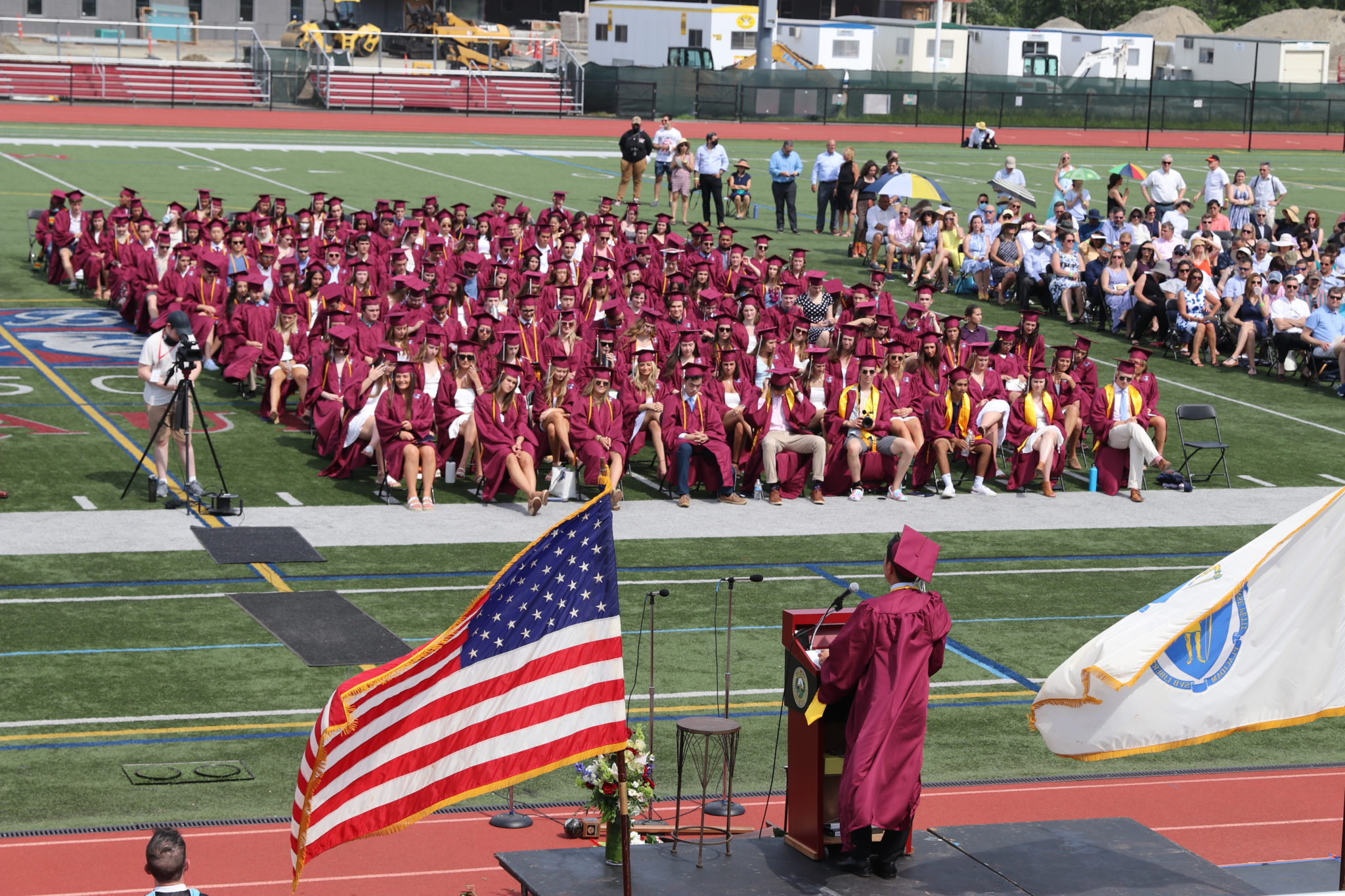 Belmont High Graduation 2021 A Sunny Conclusion To A Class That