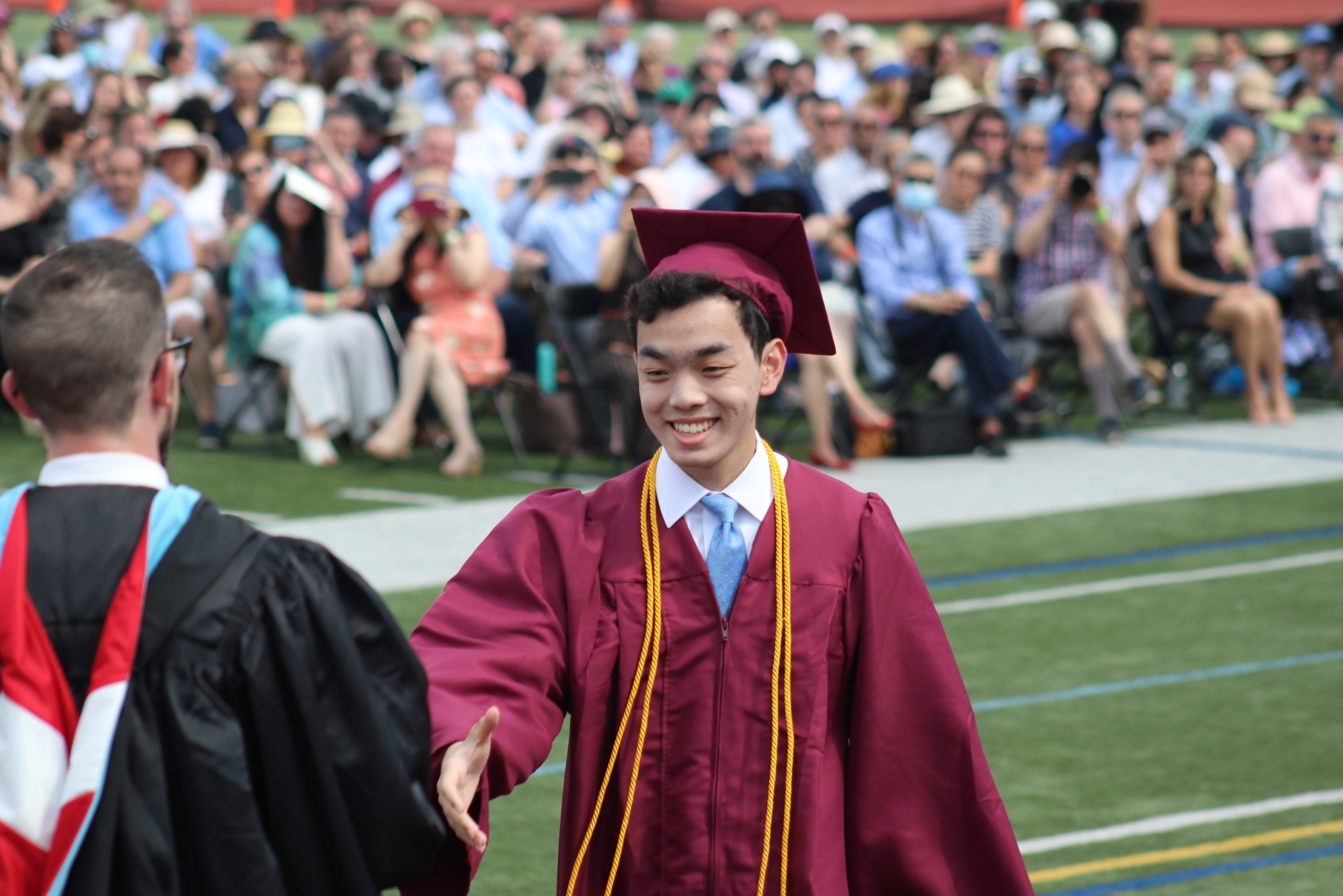 Belmont High Graduation 2021 A Sunny Conclusion To A Class That