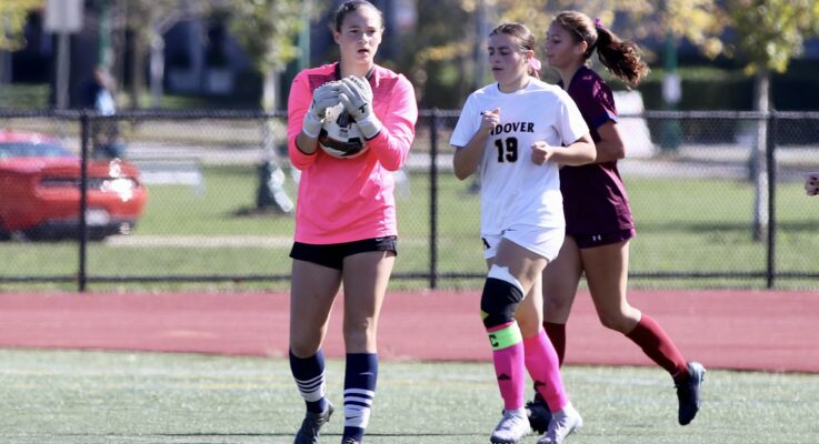 Backup Goalie, And Team’s ‘Engine’ Leads Belmont High Girls’ Soccer By Andover, 2-1, For 12th Win