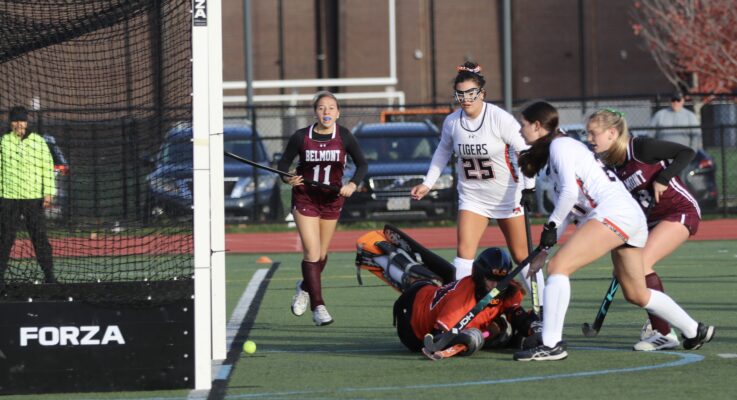 Belmont Field Hockey Returns To Form, Defeats Newton North, 5-1, In Playoff Opener
