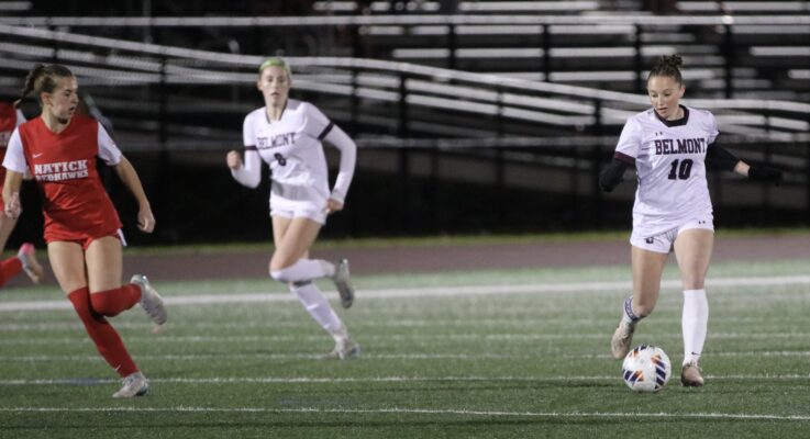 Belmont Girls’ Soccer Falls Victim To Natick’s Clinical Attack, Losing State Semifinal 5-0
