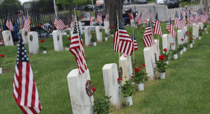Belmont’s Flag Retirement Ceremony At Vets Memorial On Sunday, March 15