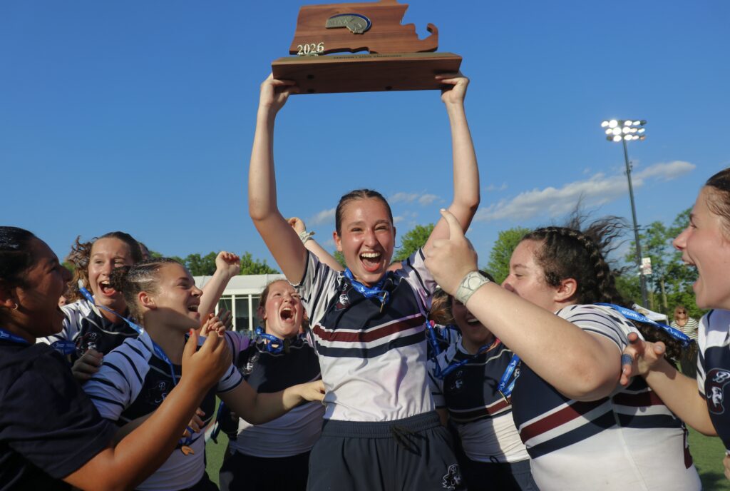 In The Heat Of The Moment: Belmont High Girls Rugby Captures 8th Straight State Title Beating Weymouth, 36-24