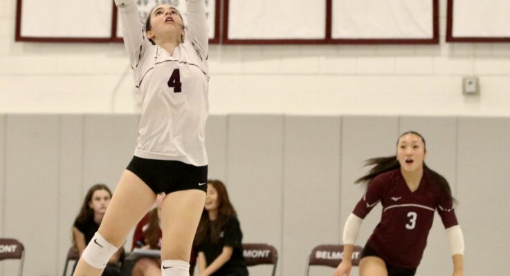 Belmont High Volleyball On A Roll, Winning Seven Straight As Marauders Rise In Rankings